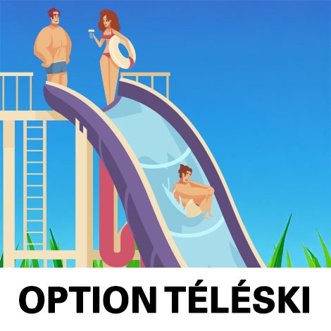 CASCADE WATERPARK Option Téléski