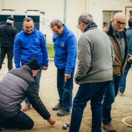 Rencontre amicale de pétanque