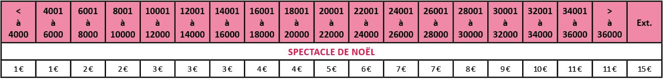 Spectacle de Noël